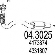 04.3025 MTS Катализатор