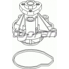 110 032 TOPRAN Водяной насос