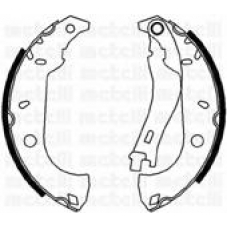 53-0067 METELLI Комплект тормозных колодок