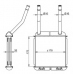 58147 NRF Теплообменник, отопление салона