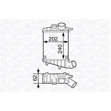 351319202750 MAGNETI MARELLI Интеркулер