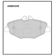 ADB01209 Allied Nippon Тормозные колодки