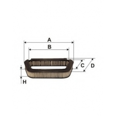 ACK 4058 UNICO FILTER Фильтр, воздух во внутренном пространстве