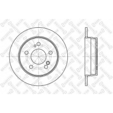 6020-3307-SX STELLOX Тормозной диск