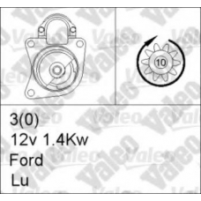 455877 VALEO Стартер
