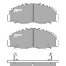 LVXL445 MOTAQUIP Комплект тормозных колодок, дисковый тормоз