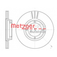 6374.10 METZGER Тормозной диск