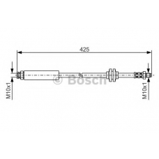 1 987 476 451 BOSCH Тормозной шланг