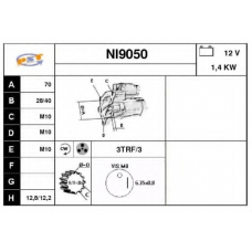 NI9050 SNRA Стартер