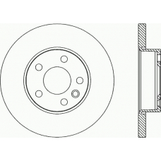 BDR1842.10 OPEN PARTS Тормозной диск