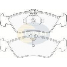 CBP0478 COMLINE Комплект тормозных колодок, дисковый тормоз