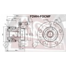 FDWH-FOCMF ASVA Ступица колеса