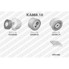 KA866.10 SNR Поликлиновой ременный комплект