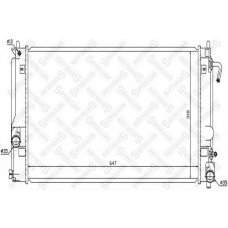 10-26389-SX STELLOX Радиатор, охлаждение двигателя