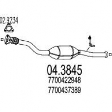 04.3845 MTS Катализатор