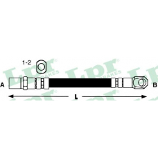 6T46922 LPR Тормозной шланг