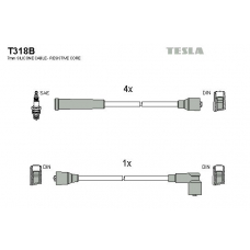 T318B TESLA Комплект проводов зажигания