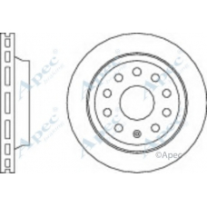 DSK3057 APEC Тормозной диск