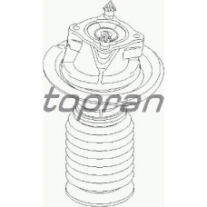 400 600 TOPRAN Опора стойки амортизатора