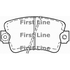 FBP1303 FIRST LINE Комплект тормозных колодок, дисковый тормоз