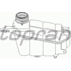 400 893 TOPRAN Компенсационный бак, охлаждающая жидкость