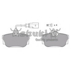 QV045-03 ASHUKI Комплект тормозных колодок, дисковый тормоз
