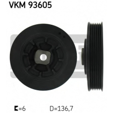 VKM 93605 SKF Ременный шкив, коленчатый вал