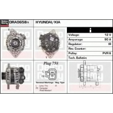 DRA0658N DELCO REMY Генератор