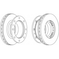 FCR239A FERODO Тормозной диск