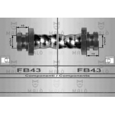 80100 Malo Тормозной шланг