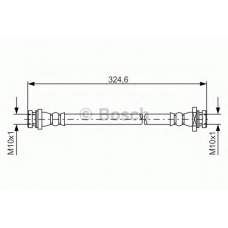 1 987 481 559 BOSCH Тормозной шланг