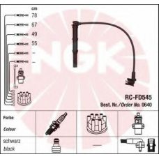 0640 NGK Комплект проводов зажигания
