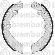 S 79 509 BREMBO Комплект тормозных колодок