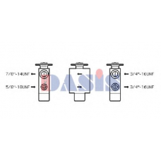 840070N AKS DASIS Расширительный клапан, кондиционер