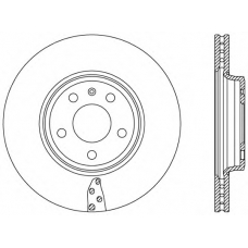 BDR2485.20 OPEN PARTS Тормозной диск