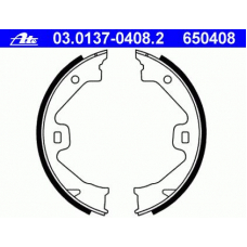 03.0137-0408.2 ATE Комплект тормозных колодок, стояночная тормозная с