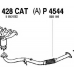 P4544 FENNO Труба выхлопного газа