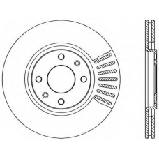 BDR1112.20 OPEN PARTS Тормозной диск