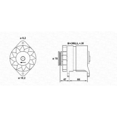 943356981010 MAGNETI MARELLI Генератор