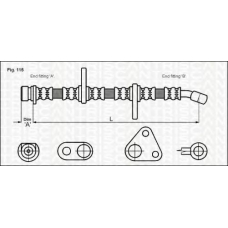 8150 40120 TRISCAN Тормозной шланг