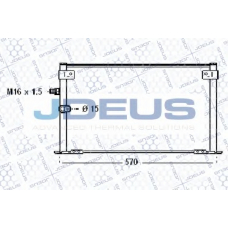 728M58 JDEUS Конденсатор, кондиционер