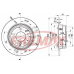 BD-6668 FREMAX Тормозной диск