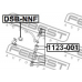 DSB-NNF FEBEST Опора, стабилизатор