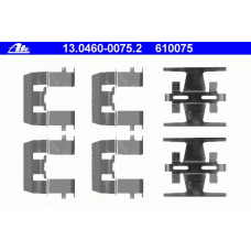13.0460-0075.2 ATE Комплектующие, колодки дискового тормоза