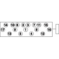 HBS010 PAYEN Комплект болтов головки цилидра