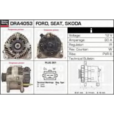 DRA4053 DELCO REMY Генератор