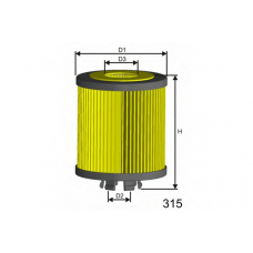 L064 MISFAT Масляный фильтр