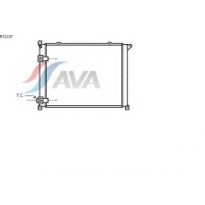 RT2137 AVA Радиатор, охлаждение двигателя