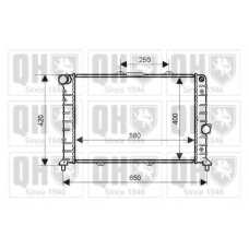 QER2026 QUINTON HAZELL Радиатор, охлаждение двигателя