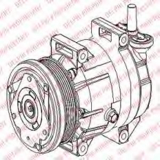 TSP0155953 DELPHI Компрессор, кондиционер